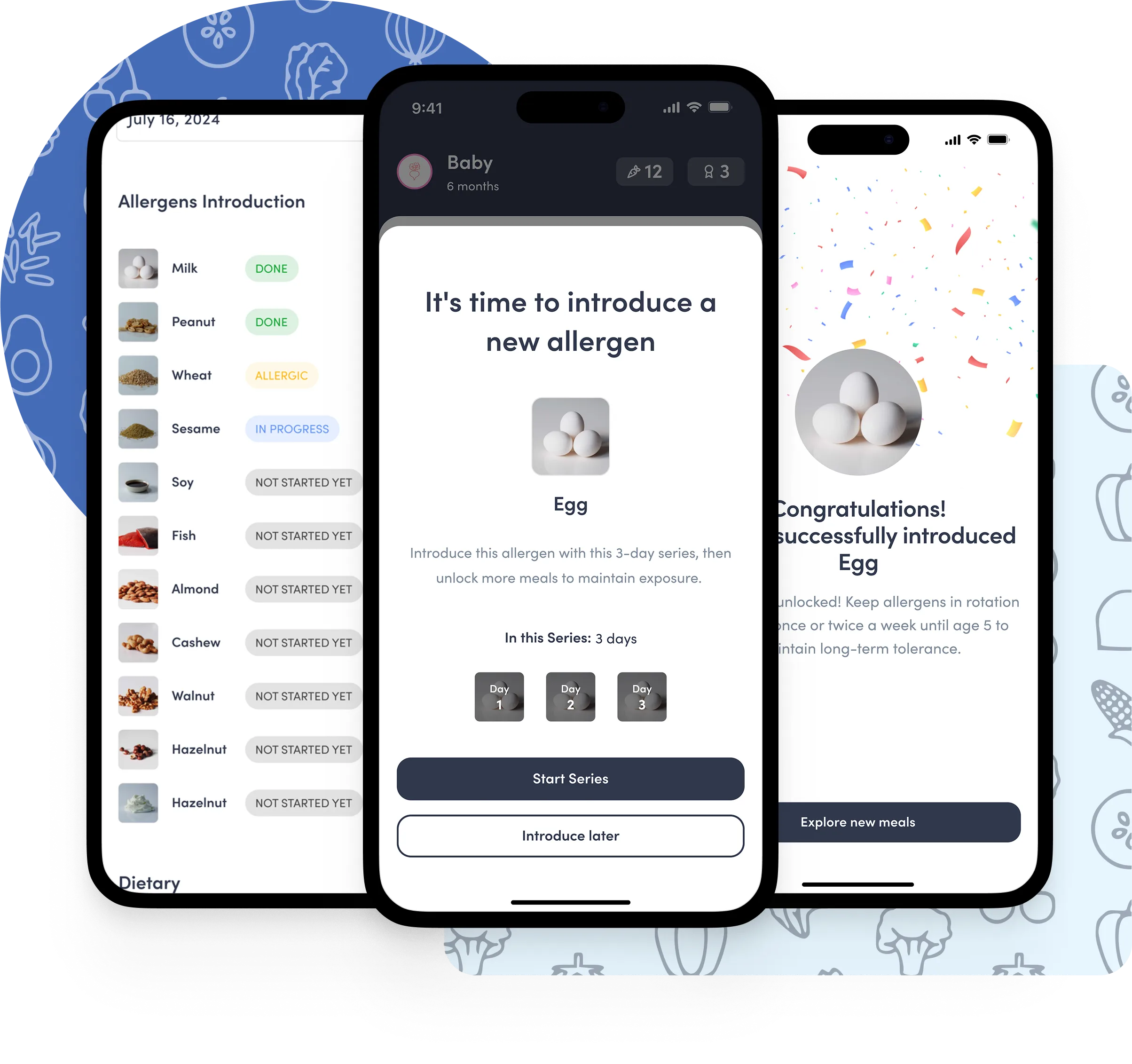 Safe Introduction of Allergens